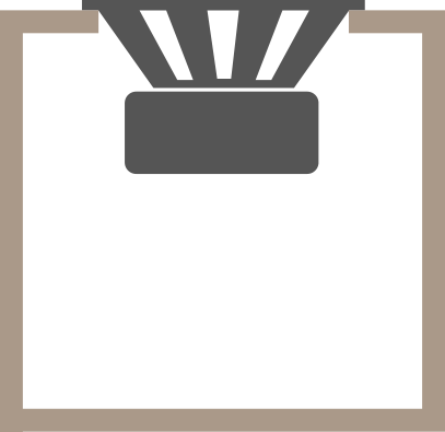 geschlossenes Gehäuse